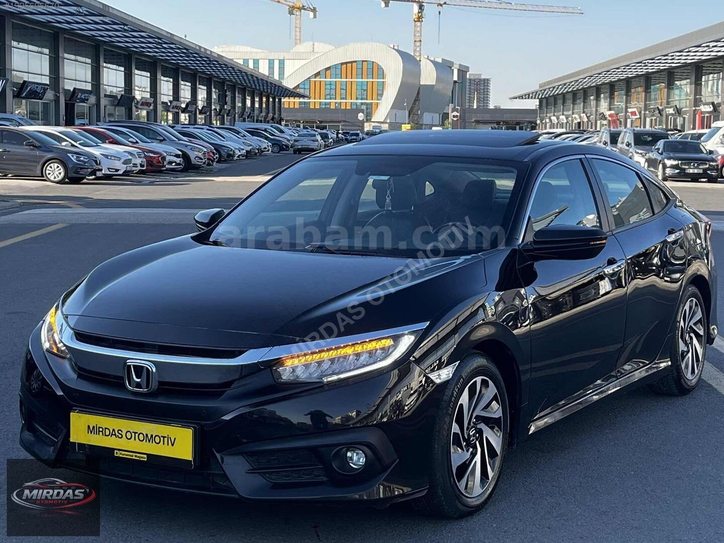 Galeriden Honda Civic 1.6i VTEC Eco Executive 2017 Model Ankara 162.000 km Siyah 2