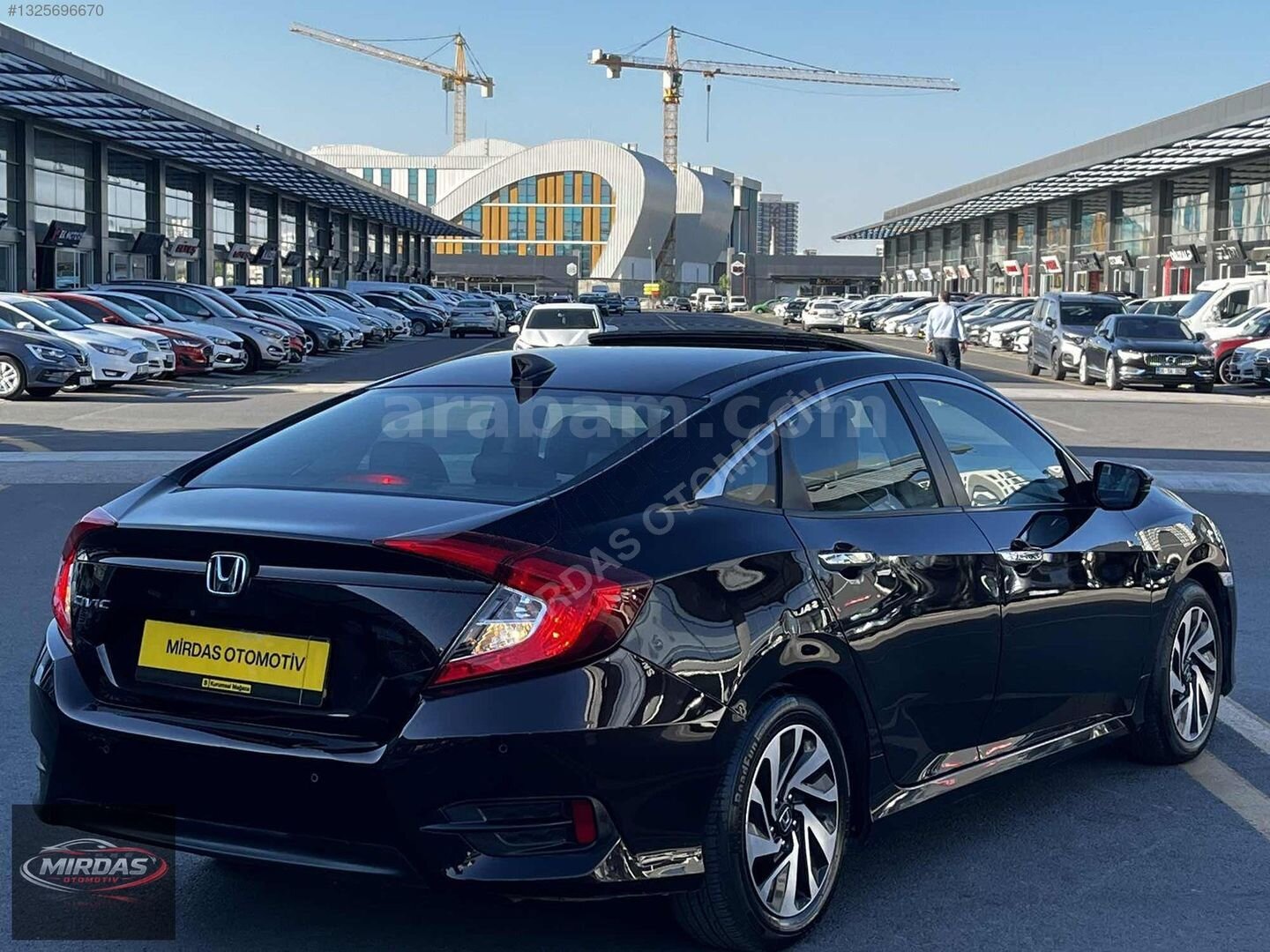 Galeriden Honda Civic 1.6i VTEC Eco Executive 2017 Model Ankara 162.000 km Siyah 7