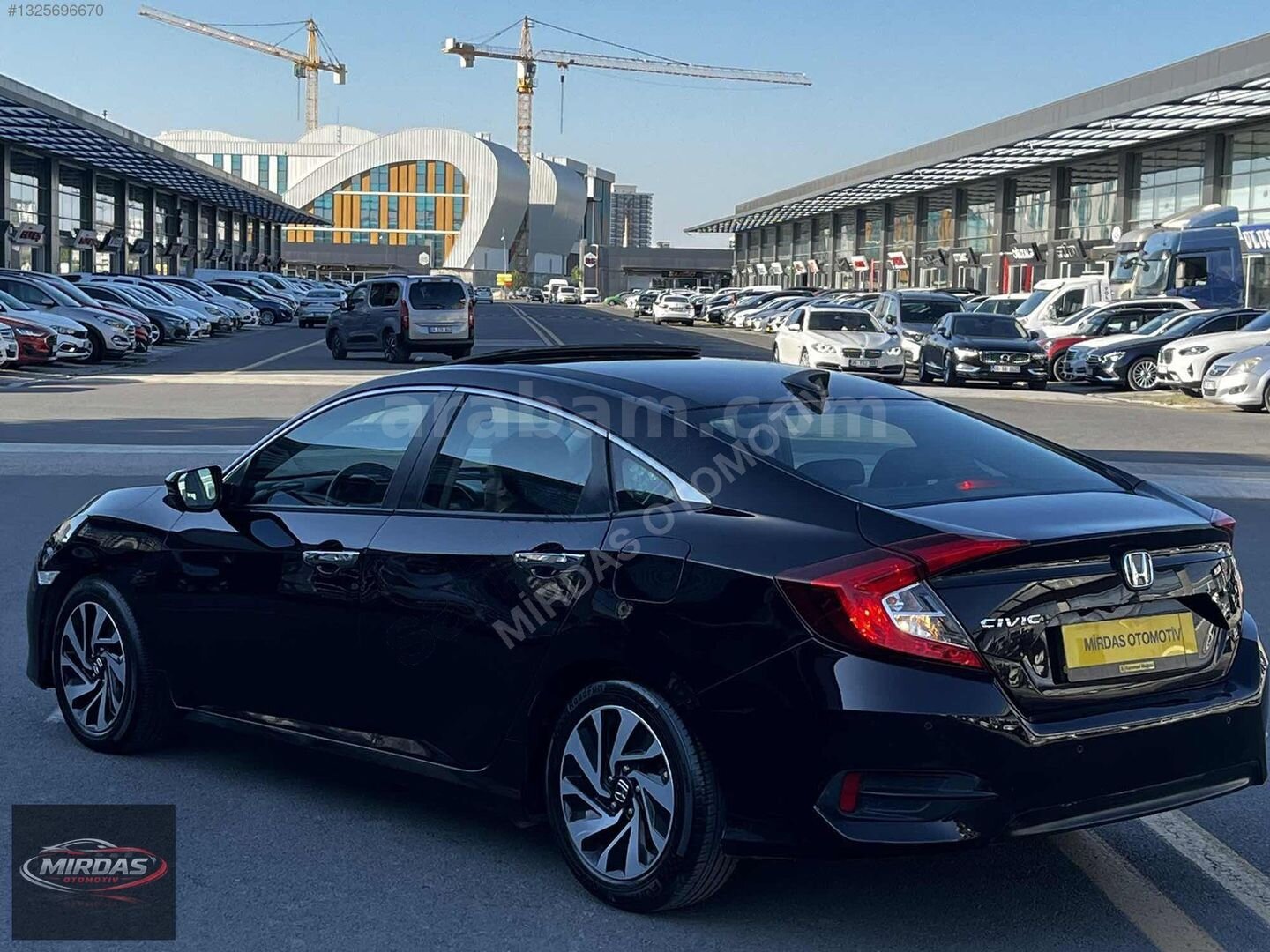 Galeriden Honda Civic 1.6i VTEC Eco Executive 2017 Model Ankara 162.000 km Siyah 4