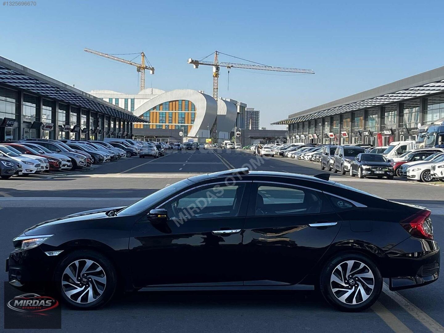 Galeriden Honda Civic 1.6i VTEC Eco Executive 2017 Model Ankara 162.000 km Siyah 3