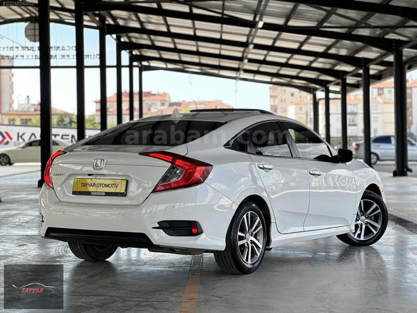 Galeriden Honda Civic 1.6i VTEC Eco Executive 2018 Model Kayseri 220.000 km Beyaz 6