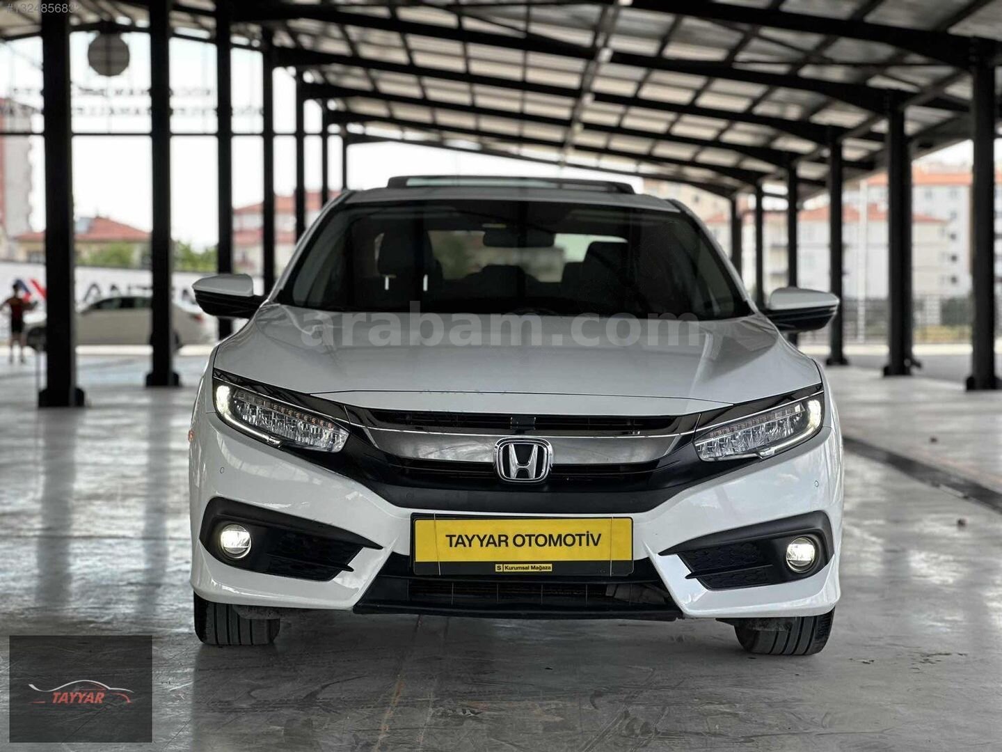 Galeriden Honda Civic 1.6i VTEC Eco Executive 2018 Model Kayseri 220.000 km Beyaz 1