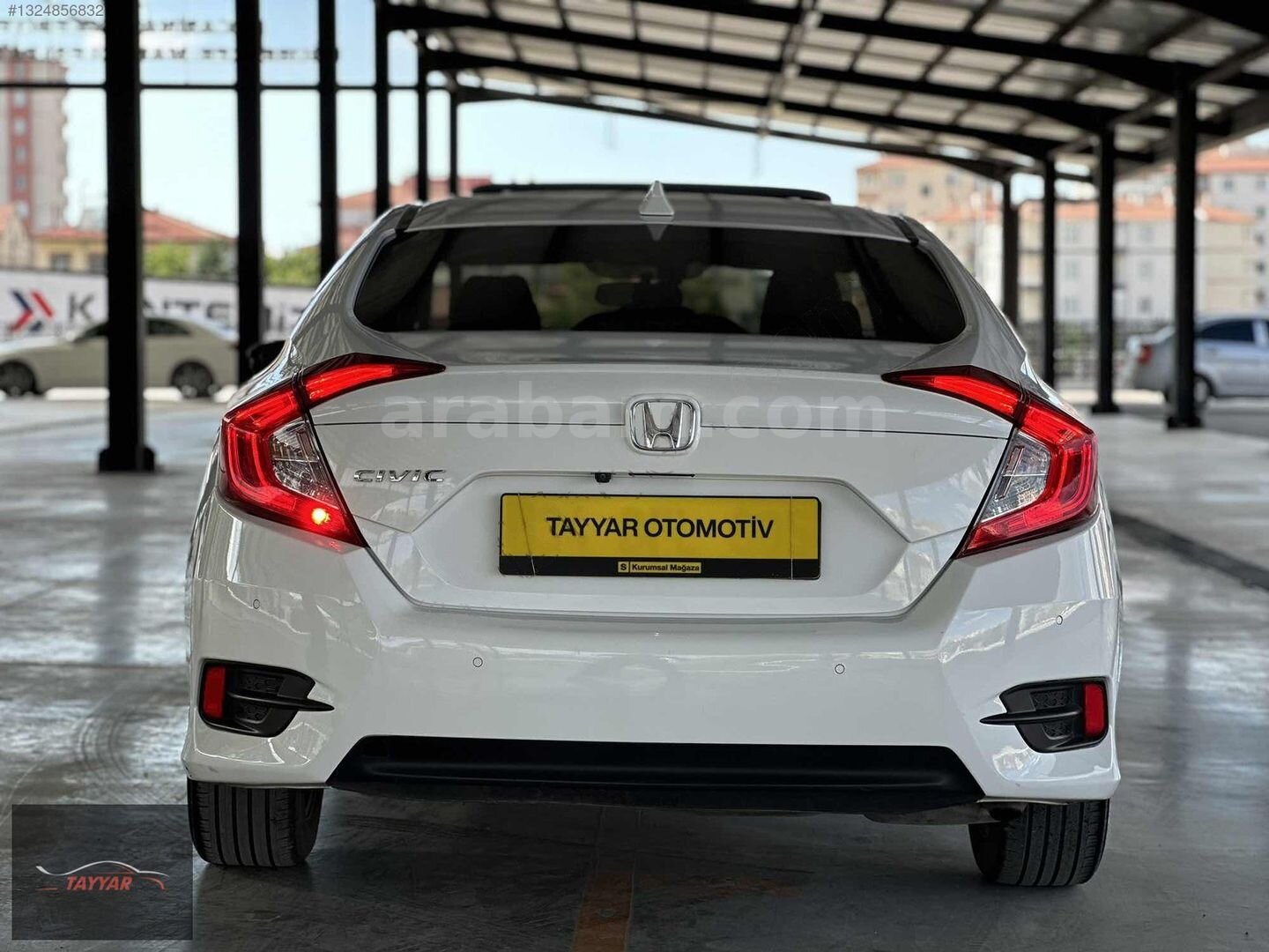 Galeriden Honda Civic 1.6i VTEC Eco Executive 2018 Model Kayseri 220.000 km Beyaz 7