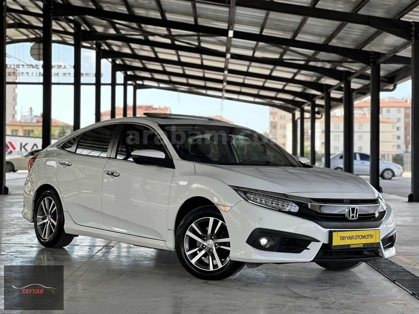 Galeriden Honda Civic 1.6i VTEC Eco Executive 2018 Model Kayseri 220.000 km Beyaz 5