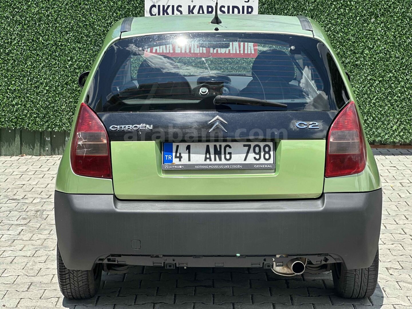 Galeriden Citroen C2 1.4 HDi SX 2004 Model İstanbul 275.000 km Yeşil 7