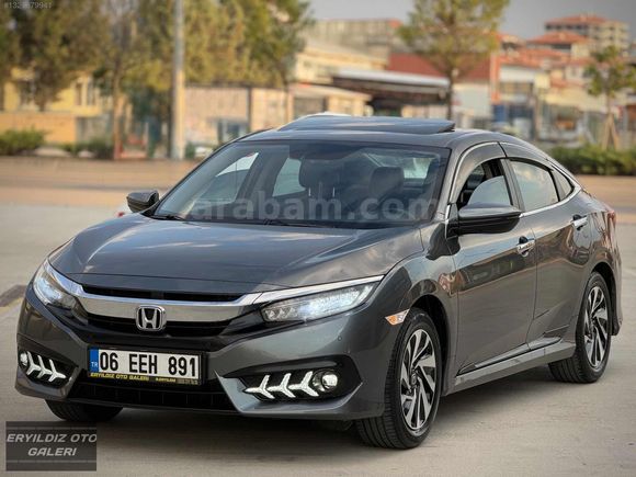 2018 HATASIZ HONDA CİVİC ECOEXECUTİVE 109.000 KM'DE FAB LPG