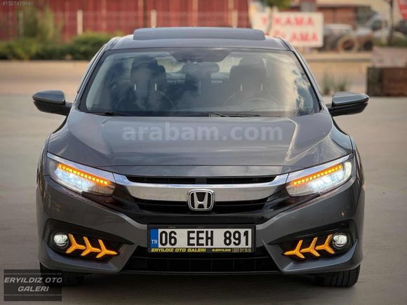2018 HATASIZ HONDA CİVİC ECOEXECUTİVE 109.000 KM'DE FAB LPG