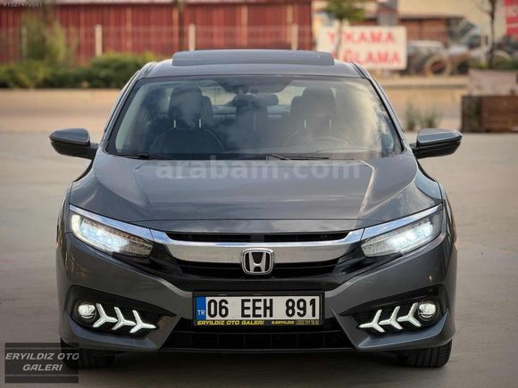 2018 HATASIZ HONDA CİVİC ECOEXECUTİVE 109.000 KM'DE FAB LPG
