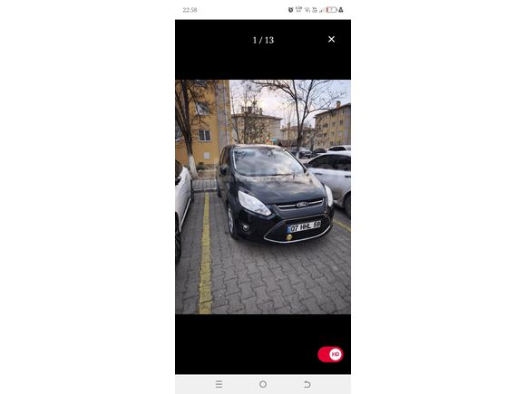 Sahibinden Ford C-Max 1.6 TDCi Trend 2013 Model