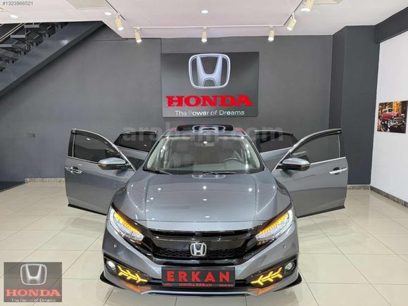 HONDA_ERKAN_2020_ECO_EXECUTİVE_56_BİNDE_BOYASIZ_HATASIZ_LED_LPG
