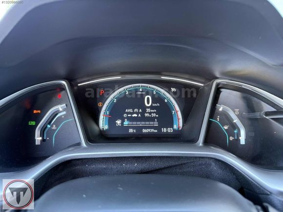 TEMİZYÜREK AUTO 2020 CİVİC 1.6İ-VTEC EXECUTİVE FABRKSYN LPG 60KM