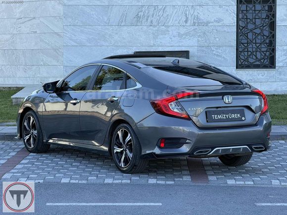 TEMİZYÜREK AUTO 2020 CİVİC 1.6İ-VTEC EXECUTİVE FABRKSYN LPG 60KM