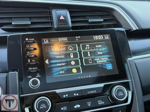 TEMİZYÜREK AUTO 2020 CİVİC 1.6İ-VTEC EXECUTİVE FABRKSYN LPG 60KM