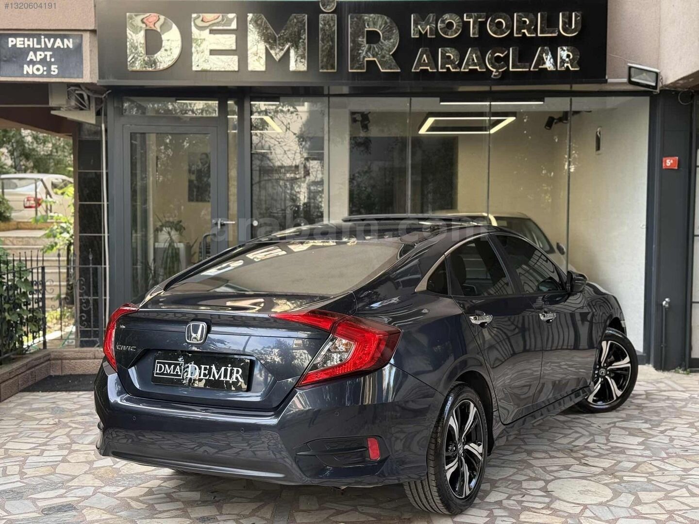 Galeriden Honda Civic 1.6i VTEC Eco Executive 2020 Model İstanbul 52.500 km Mavi 6