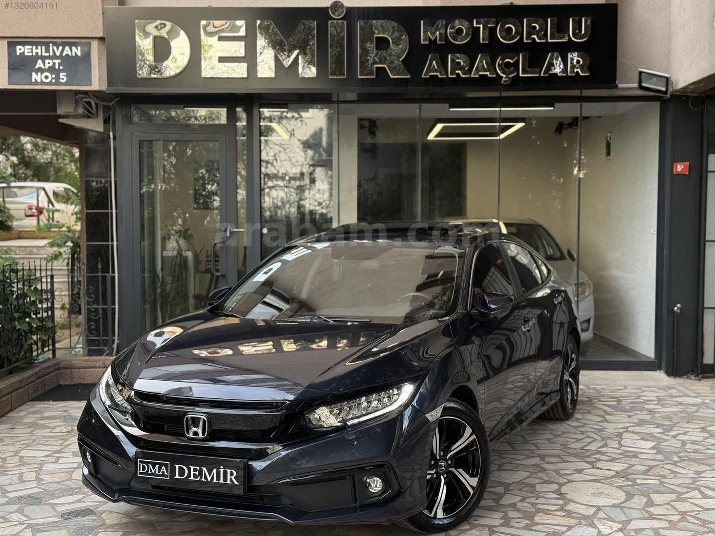 Galeriden Honda Civic 1.6i VTEC Eco Executive 2020 Model İstanbul 52.500 km Mavi 3