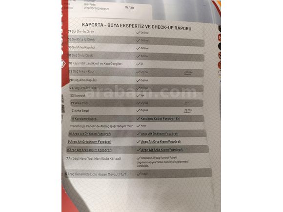 Sahibinden Renault Megane 1.5 dCi Dynamique 2004 Model