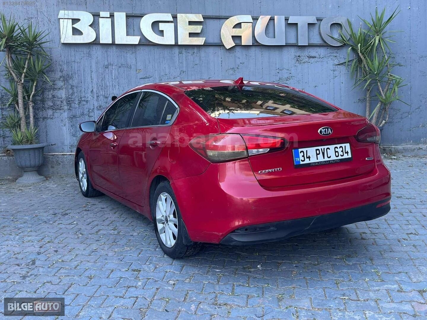 Galeriden Kia Cerato 1.6 CRDi Concept Plus 2017 Model İstanbul 169.000 km Kırmızı 3
