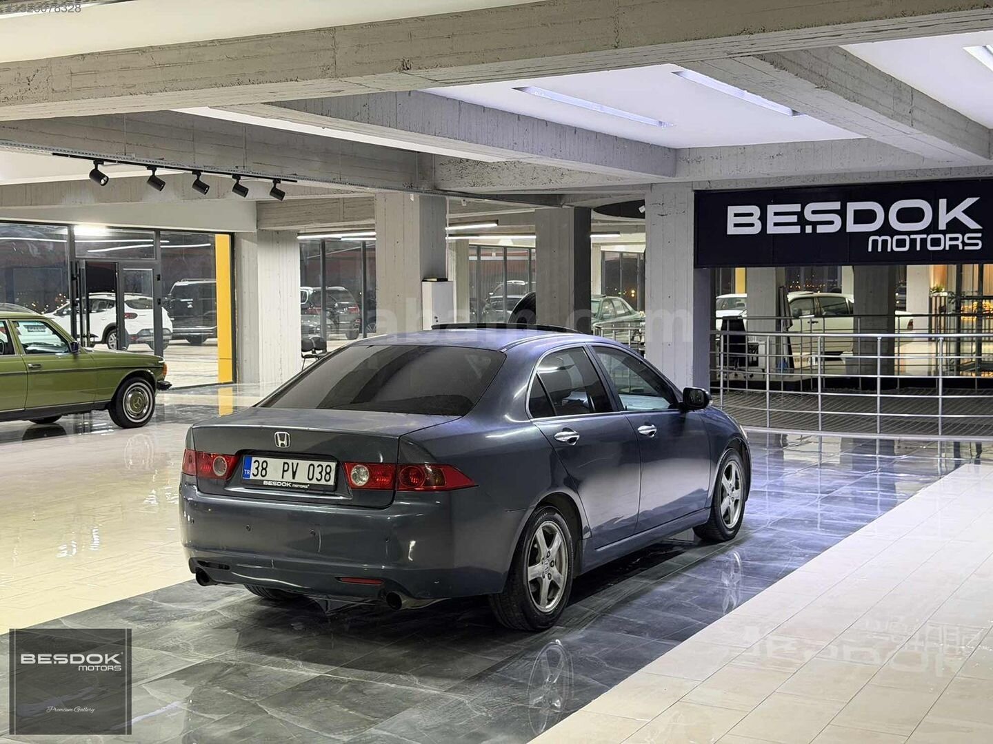 Galeriden Honda Accord 2.4 Executive 2003 Model Kayseri 519.500 km Füme 4