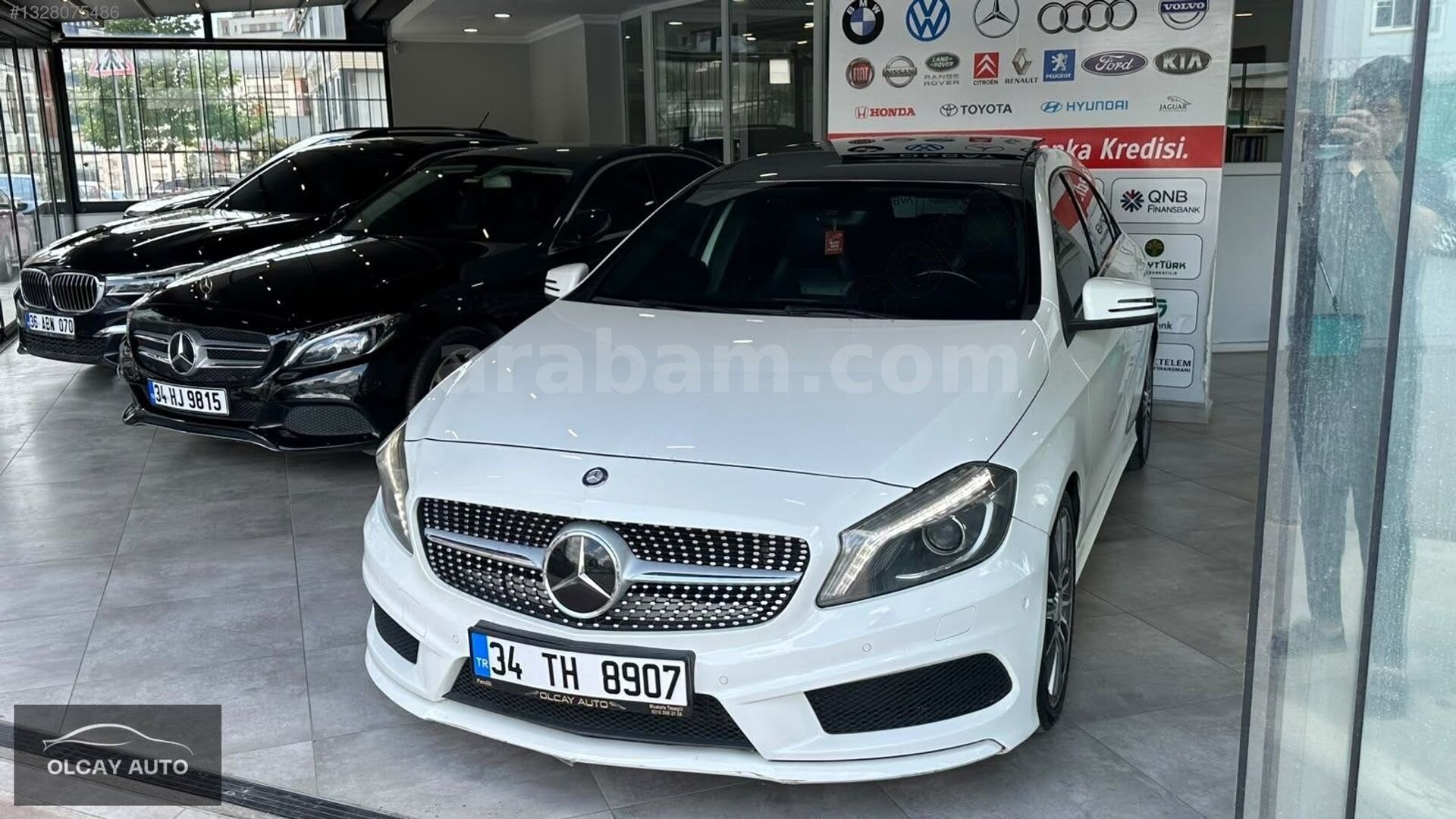 Galeriden Mercedes - Benz A 180 AMG Sport 2014 Model İstanbul 153.000 km Beyaz 5