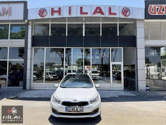 ..HİLAL OTO GALERİ'DEN.. HASAR KAYITSIZ ORJİNAL FULL KİA CEED