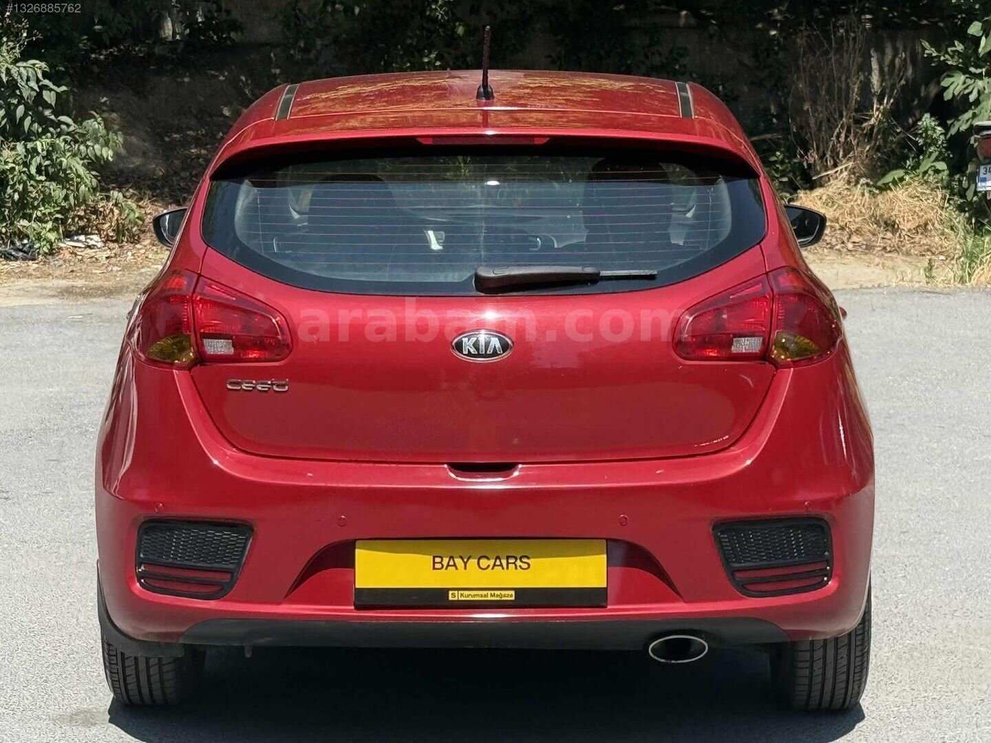 Galeriden Kia Ceed 1.4 Live 2017 Model İstanbul 68.000 km Kırmızı 6