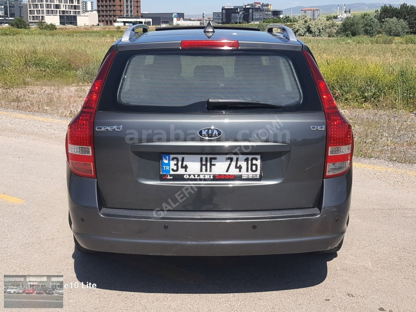 Galeriden Kia Ceed 1.6 CRDi Concept SW 2011 Model Ankara 176.000 km Füme 5