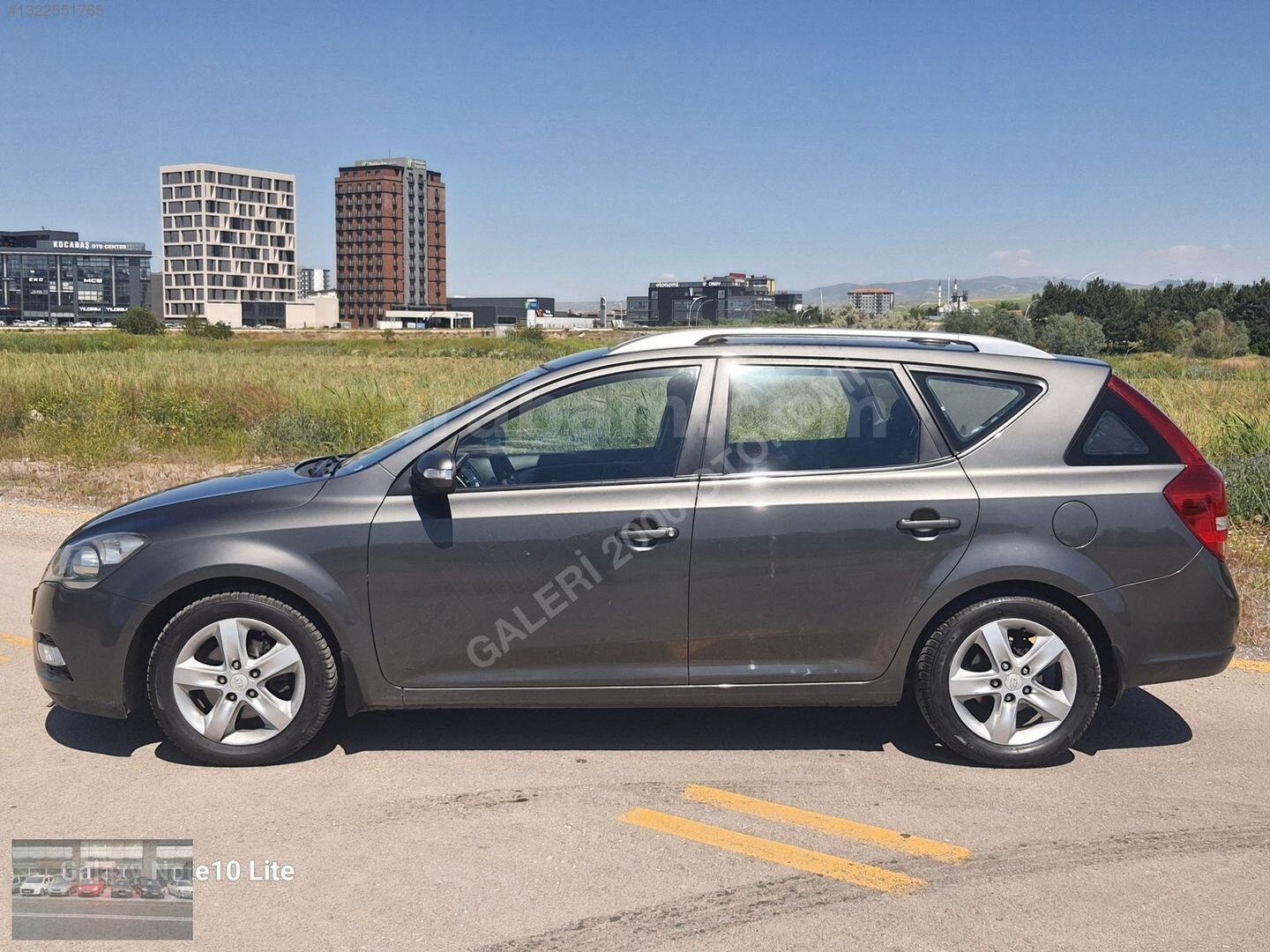 Galeriden Kia Ceed 1.6 CRDi Concept SW 2011 Model Ankara 176.000 km Füme 7