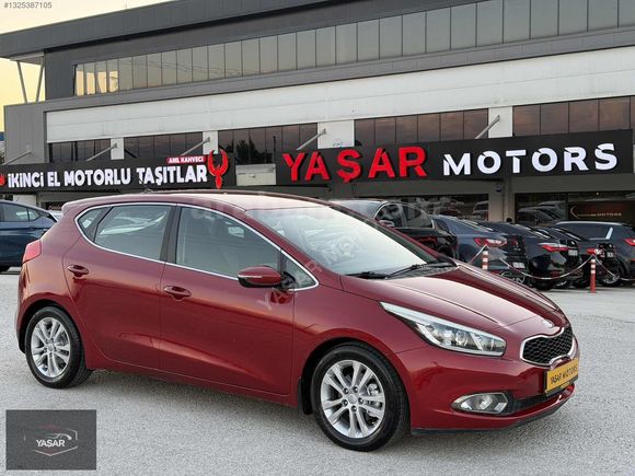 YAŞAR MOTORS'DAN 2013 KİA CEED OTOMATİK DEĞİŞENSİZ