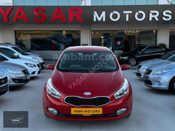 YAŞAR MOTORS'DAN 2013 KİA CEED OTOMATİK DEĞİŞENSİZ