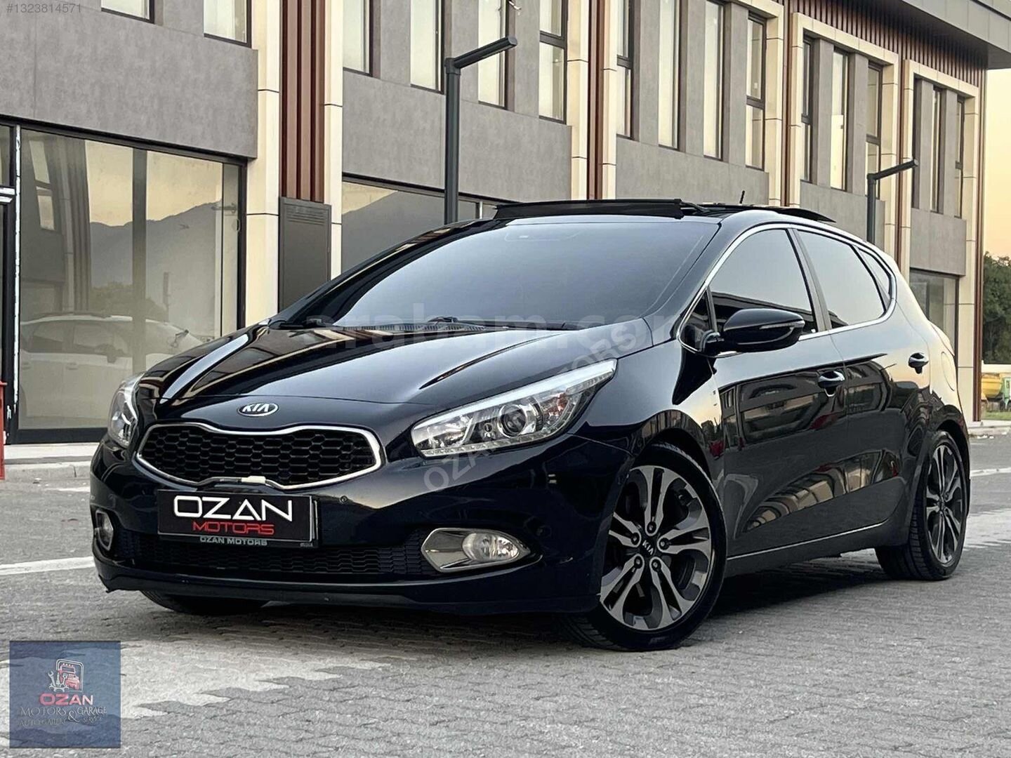 Galeriden Kia Ceed 1.6 CRDi Premium 2014 Model Düzce 260.000 km Siyah 1