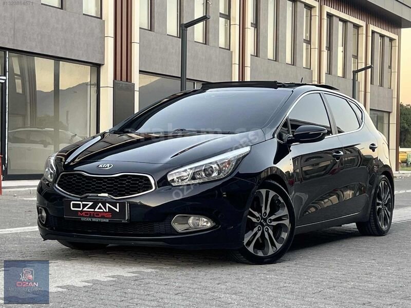 Galeriden Kia Ceed 1.6 CRDi Premium 2014 Model Düzce 260.000 km Siyah