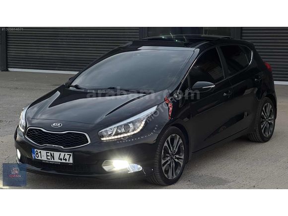 ''OZAN'' 2014 KİA CEED PREMİUM CAM TAVAN HAFIZA FULL+FULL