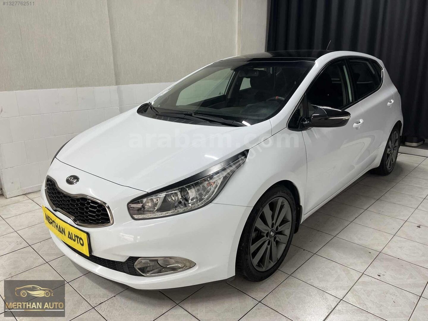 Galeriden Kia Ceed 1.6 CRDi Concept Plus 2012 Model Antalya 189.500 km Beyaz 3