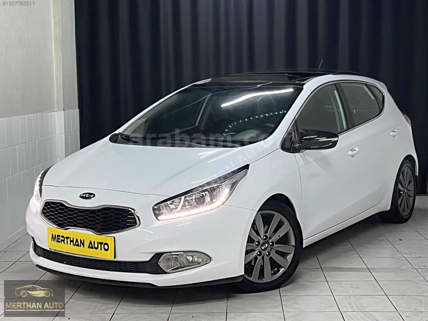 Galeriden Kia Ceed 1.6 CRDi Concept Plus 2012 Model Antalya 189.500 km Beyaz 7