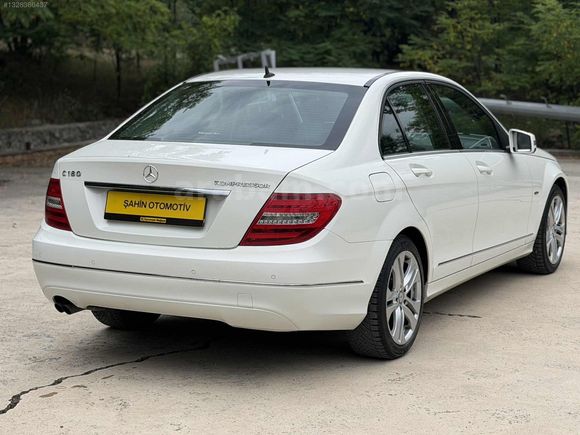 2012 MERCEDES C 180 AVANTGARDE 122 BİNDE HATASIZ