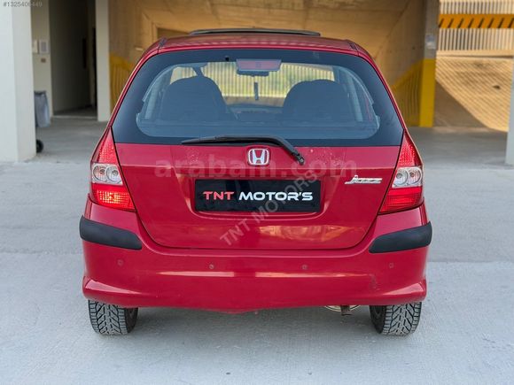 2005 MODEL JAZZ SANROFLU ATEŞ KIRMIZI BİRİNCİ SINIF