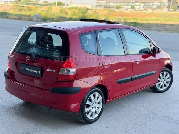 2005 MODEL JAZZ SANROFLU ATEŞ KIRMIZI BİRİNCİ SINIF
