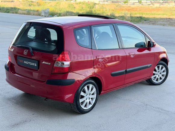 2005 MODEL JAZZ SANROFLU ATEŞ KIRMIZI BİRİNCİ SINIF