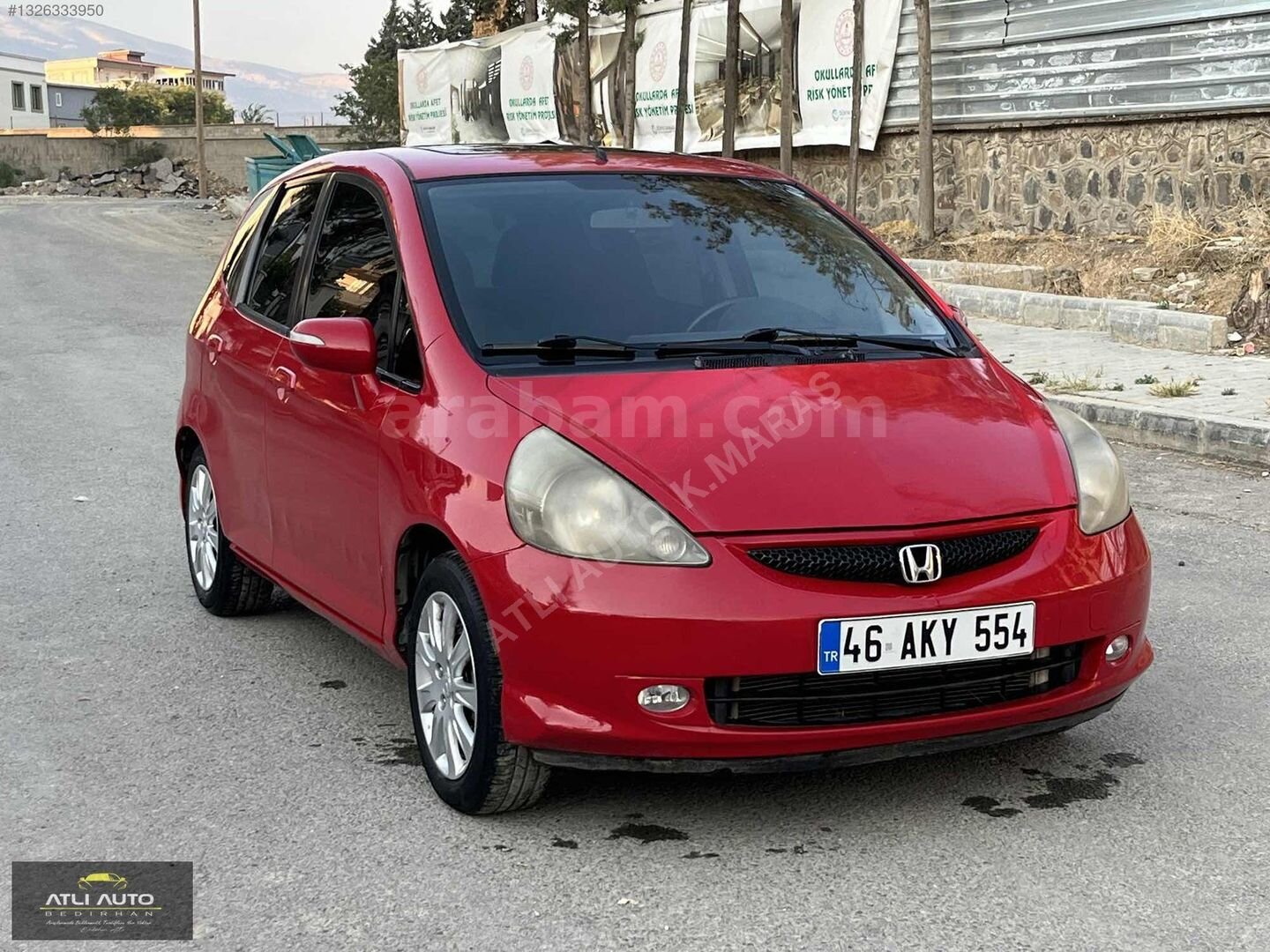 Galeriden Honda Jazz 1.4 LS 2006 Model Kahramanmaraş 330.000 km Kırmızı 2
