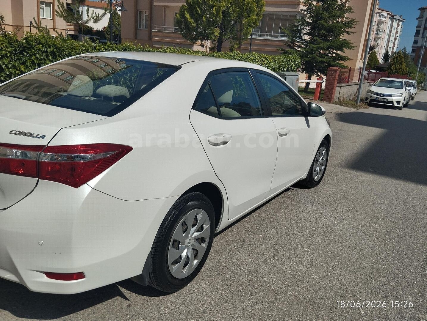 Sahibinden Toyota Corolla 1.33 Life 2015 Model Tokat 113.000 km Beyaz 5