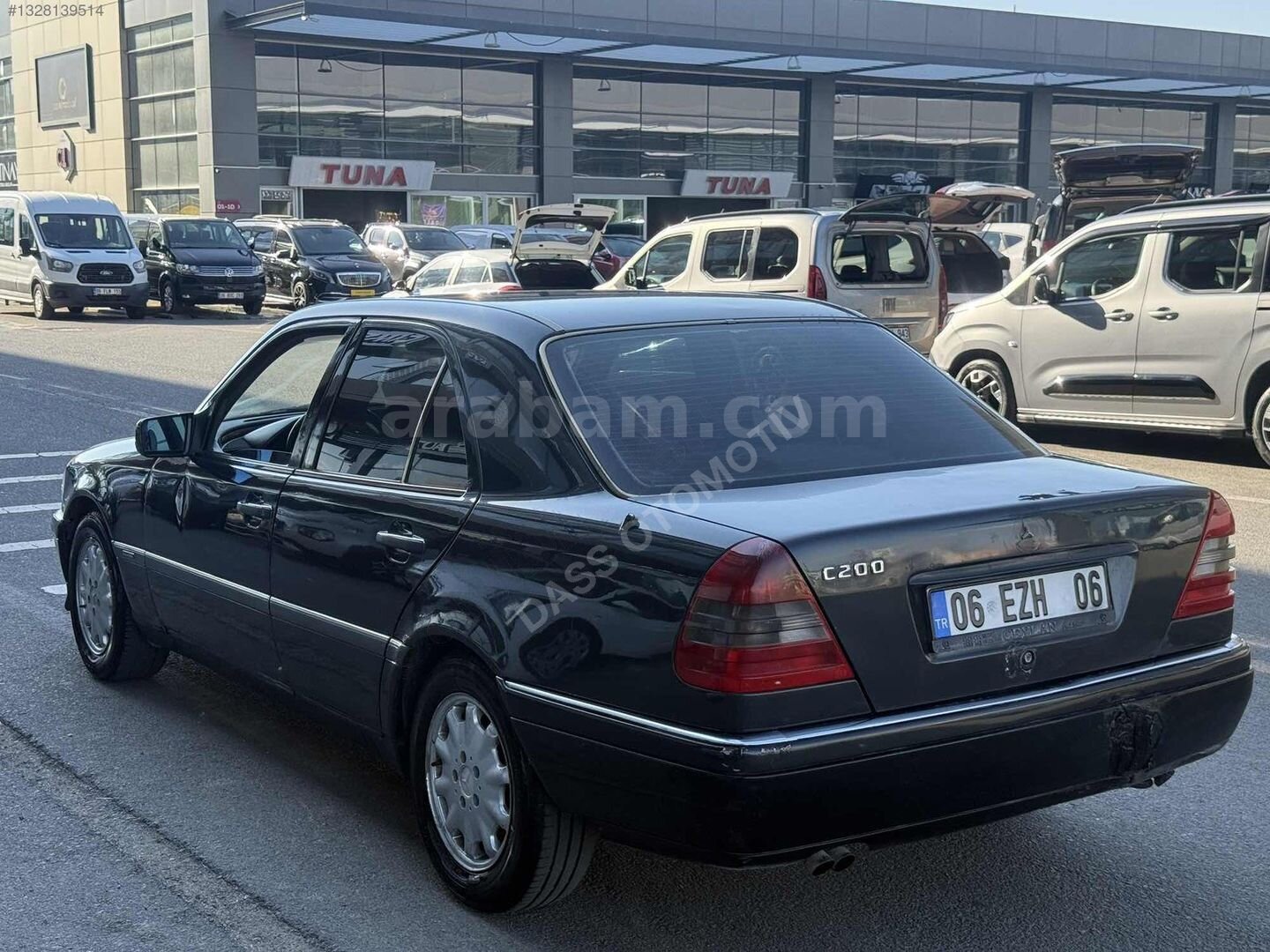 Galeriden Mercedes - Benz C 200 Elegance 1996 Model Ankara 409.000 km Füme 5