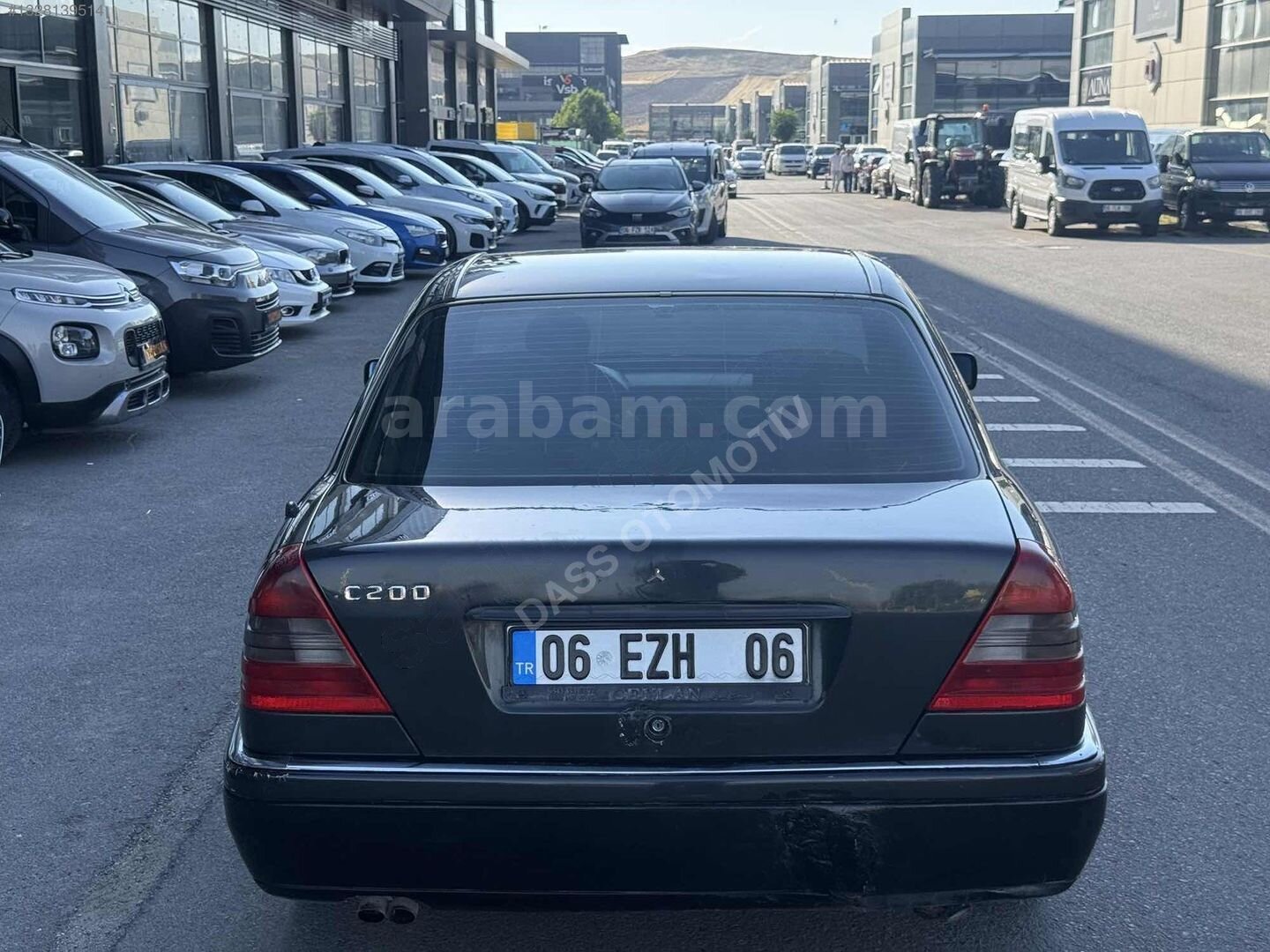Galeriden Mercedes - Benz C 200 Elegance 1996 Model Ankara 409.000 km Füme 6