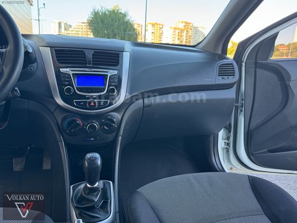 2012 MODEL ACCENT BLUE 1.4 MODE PLUS BOYASIZ BAKIMLI TEMİZ