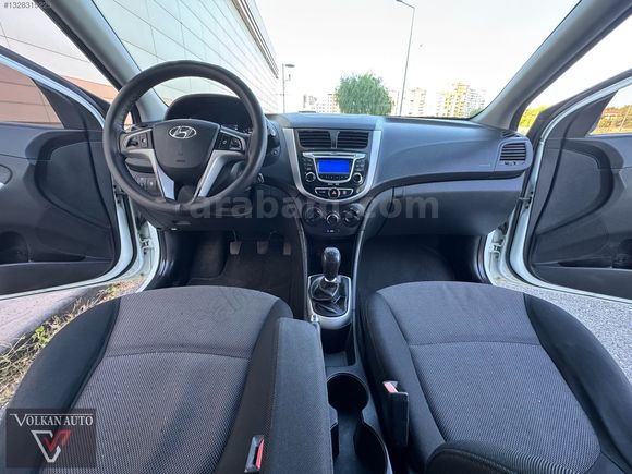 2012 MODEL ACCENT BLUE 1.4 MODE PLUS BOYASIZ BAKIMLI TEMİZ