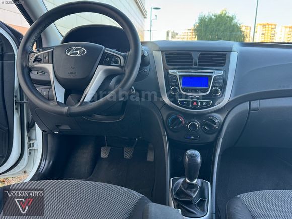 2012 MODEL ACCENT BLUE 1.4 MODE PLUS BOYASIZ BAKIMLI TEMİZ