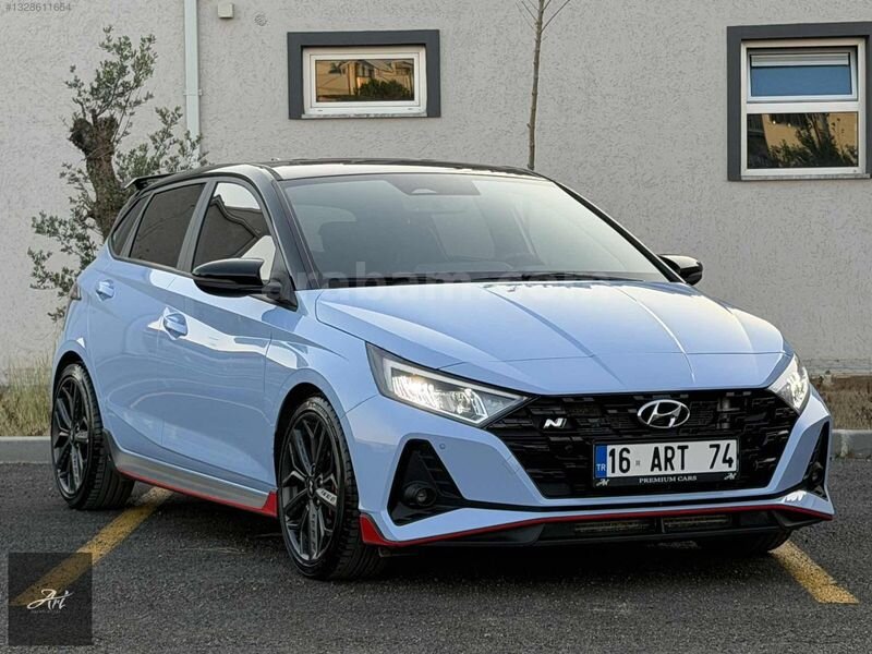 Galeriden Hyundai i20 N 1.6 T-GDI 2024 Model Bursa 63.500 km Mavi