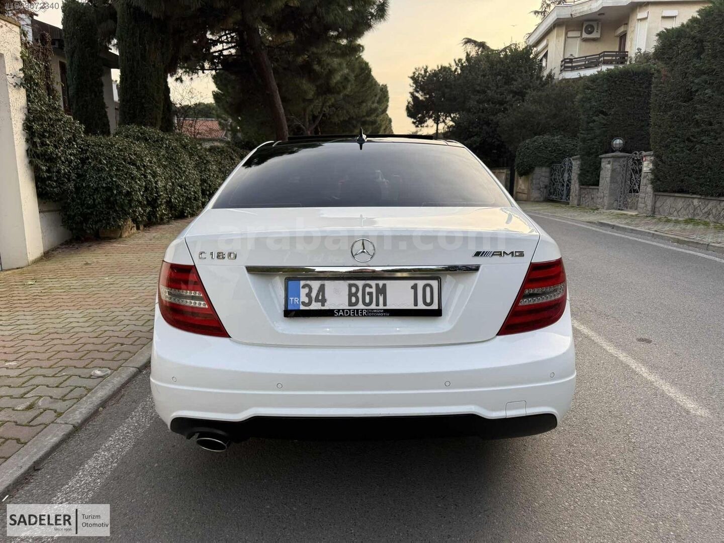 Galeriden Mercedes - Benz C 180 AMG 2013 Model İstanbul 115.000 km Beyaz 6