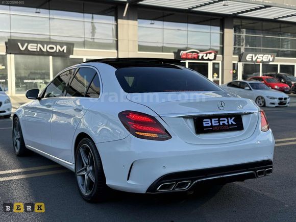 BERK'DEN_MERCEDES_C180_AMG_RECORE_CİFT_MERCEK_EXTRA_DOLU_İCİ_BEJ