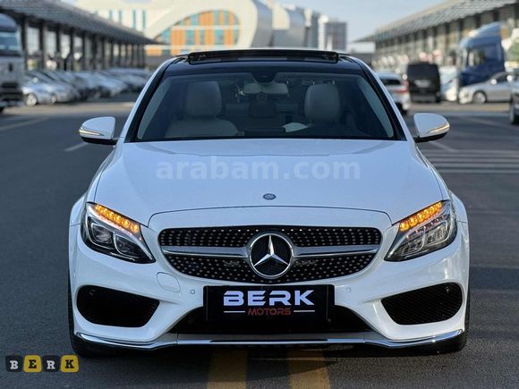 BERK'DEN_MERCEDES_C180_AMG_RECORE_CİFT_MERCEK_EXTRA_DOLU_İCİ_BEJ