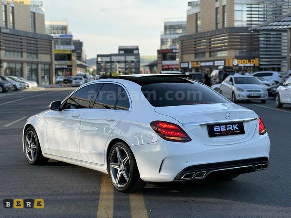 BERK'DEN_MERCEDES_C180_AMG_RECORE_CİFT_MERCEK_EXTRA_DOLU_İCİ_BEJ